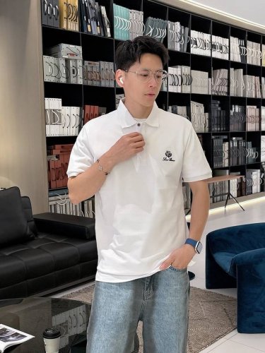 l P2530Ss夏季新款 Logo男士翻领Polo衫！经典商务男款，高端男装的天花板级别的商务男款！简约时尚大气不失优雅，单穿内搭体面过人，品质控 细节控的闭
