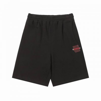 632款 新款 官网高版本Balenciaga新款25Ss刺绣字母压花短裤.400克 高版本.男女同款 颜色 活性黑 码数 Xs.S.M.L