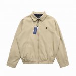 顶级复刻版本 Ralph Lauren 拉夫劳伦美式古着经典翻领老干部复古夹克外套 款号：W 11 颜色：黑色 巧克力色卡其色 顶级复刻版本 区别市场通货 辅料