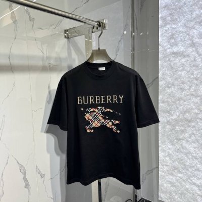 bbr新款战马刺绣短袖T恤 颜色:黑色 白色 码数:M-2Xl