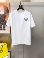 Bal*Nciaga 巴黎世家春夏新款原单男士圆领短袖T恤 专柜同步售卖 高端品质 高版本 Os版型阔版 时尚百搭爆款定制进口双股100%纯棉面料 胸前立体刺绣