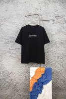 款号：Y143 Ck Calvin Klein简约字母印花短袖T恤 正儿八经270克纯棉双砂面料 所有面料均已提前做过缩水 品质第一 所见即所得 不会洗一次版型
