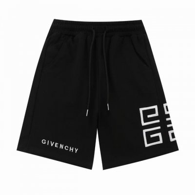 上新 高版本 Givenchy 纪梵希 24Fw4G方格绣花短裤 专柜同款 经典字母刺绣 五分裤、高品质牛肚面料、特别手感、超级质感 舒适柔软透气 休闲宽松版型