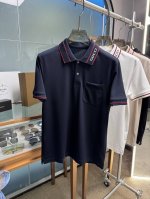 上新 25Ss G家 早春新款起脚中珠面料 Polo 原版定制 进口纱线色染 经典百搭 码数48-56