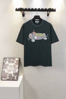 顶级版本 款号K466 Loewe 25Ss 限定鲸鱼短袖T恤面料采用 260克重双纱精梳棉，定制32支1*1螺纹， 成衣两遍水洗处理，面料舒适亲肤无异感，定制