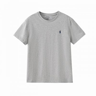 新品上新！ 拉夫劳伦新款经典小马刺绣圆领T恤，男女同款，32支纯棉230亲水双纱面料，相比普通纯棉面料更加柔软舒适，相比原版面料做了升级，原版只有180克，版型