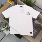款号 F678 2025新款Evisu福神海鸥后背家花稻穗图案Logo字母印花休闲情侣短袖T恤 经典永远不会过时 人手必备款 230G纯棉精梳棉不起球不起毛 上