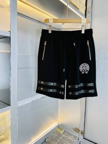 官网原单货 可穿200斤克罗心Chrome Hearts 简约时尚 2025夏款夏季休闲裤短裤五分裤身穿着非常舒适 低调不失奢华 穿出去非常有档次,裤型款式和裁