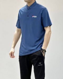 高品质 雪梨纸精包装 - Flla Fusl0N斐乐经典短袖翻领印花polo衫 商务休闲百搭 polo衫历史悠久 作为一款屈指可数的能够保留至今继续穿着的古典服