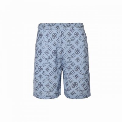 Louis Vuitton 路易威登 24Ss 满印老花丝质套装沙滩短裤 天花板版本，夏日必入款式 Size:46-52