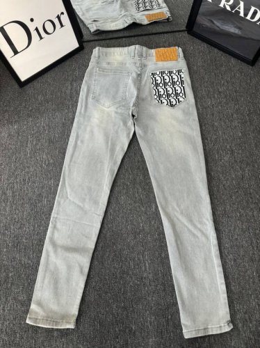 款号K109 Dior迪奥Ss 秋冬新款牛仔裤 只做精品 看面料 看做工 看细节 原厂原布原洗水！进口原版水洗弹力面料进口原版水洗弹力水洗面料，弱饱和度的中灰色