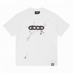 白底图 顶级版本 Goodbrand 24S S Color Jumping 多色泼墨短袖T恤 颜色：黑色 白色 码数：S M L Xl