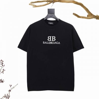 Balenciaga巴黎世家 24Ss最新款双B前后Logo针织毛衣 男女同款 颜色：黑色 .白色 码数：Xs S M L