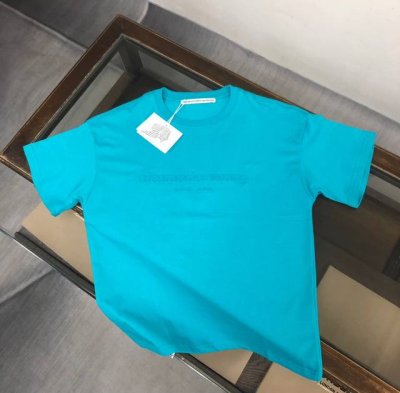 100 Alexander Wang 亚历山大王 24Ss早春新款百搭短袖T恤男女同款！！ 胸前品牌立体字母设计！简单大方不失档次～厚板立体！特供面料！加上紧密