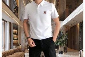 P180 H*Rmes 爱马仕2025春夏新款原单男士翻领短袖Polo衫T恤 爆款 简洁时尚百搭 高端品质 无缝包边 立体刺绣Logo图案设计 定制进口双股丝光
