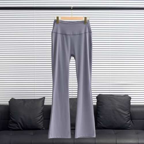 工厂p直供 Lululemon丨露露乐檬阔口喇叭裤 配色：蓝灰 尺码：2 4 6 8 10 12