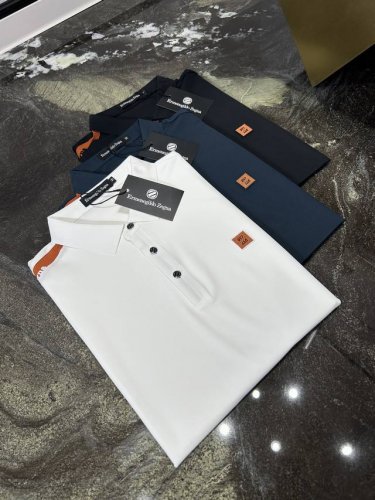 Zz 25S春夏新款商务休闲翻领短袖polo，码数M-4Xl