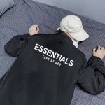 130 Fear Of God Fog Essentials复线梭织夹克外套 高品质，做细节！ 官网发售款｜超级推荐｜超人气单品 -100% 原厂进口梭织面料