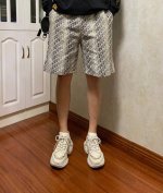上新 迪奥 Dior渐变条纹针织提花情侣款短裤 宽松版型 定制Dior渐变提花Logo针织面料 订制Logo金属抽绳头 5公分松紧包腰 内里包条 细节满满 颜色