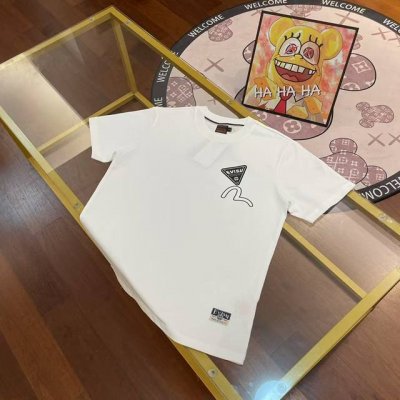 上新， Evisu福神2025新款男士字母大Mt恤短袖 颜色：白 尺码：S-Xxl S码 肩宽44 胸围96 衣长68 适合身材 -120斤 M码 肩宽46 胸