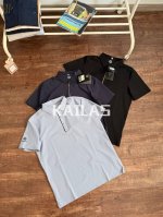 凯乐石Kailas 压胶工艺速干polo衫夏季防晒商务翻领快干透气运动短袖男 线上600+ 户外国货之光！它的设计简洁大方，却又不失时尚感！压胶工艺瞬间拉高档次