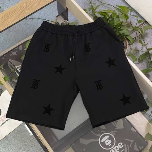 130 【款号：Zscx8875】 2024新款Burberry巴宝莉经典Tb植绒五角星图案Logo标志情侣毛圈五分短裤，采用360G重大毛圈面料，质感一流，作