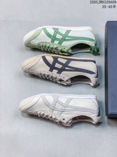纯原版本 Asics Onitsuka Tiger Mexico 66 亚瑟士鬼冢虎复古经典板鞋 市场最强版本 原厂牛津布加持 海外订单工厂P出品 超成熟稳定的