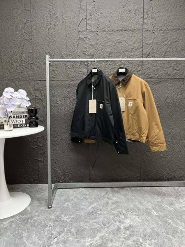 310 Carhartt Wip X Invincible 联名款 Fw25 Reversible Detroit Jacket Max 双面穿多口袋设计拉链开