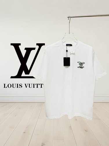 高版本] Louisvuitton 路易威登。前后高端刺绣云朵字母Logo。标识官方同步，采用32支280克精梳纯棉面料， 原版开模时尚个性 百搭潮流纯原品质