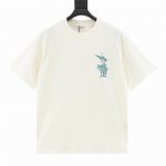 120 burberry/巴宝莉 25Ss 骑士战马发泡印花短袖 面料采用230克重精梳棉，定制32支1*1螺纹，成衣两遍水洗处理，面料舒适亲肤无异感，定制定染