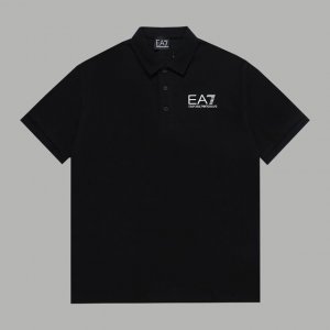 顶级版本 区别通货 款式：阿玛尼Ea7立体胶印立领polo 颜色：图片色 尺码：S-Xxl 面料：高克重提花精梳棉 辅料：全套定制辅料 无性别区分 男女同款