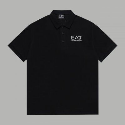 顶级版本 区别通货 款式：阿玛尼Ea7立体胶印立领polo 颜色：图片色 尺码：S-Xxl 面料：高克重提花精梳棉 辅料：全套定制辅料 无性别区分 男女同款