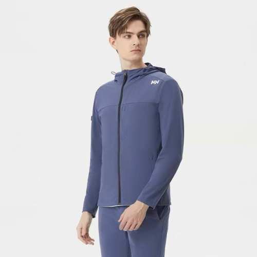 小金猪上新# 2025Helly Hansen Hh海丽汉森男士外套防晒户外休闲舒适透汽S+A系列 连帽防晒轻薄皮肤衣，官网同步，全网火热明星同款胡先煦推荐系列