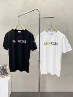 Moncler蒙口独家专供新款原单男士休闲短袖 高端定制 高端版本 时尚百搭爆款进口面料 手感超柔软细腻 穿着亲肤舒适 高端精品 代工厂p精细做工 上身非常赞