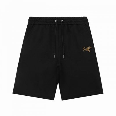 Arc Teryx 2025新款 轻奢主义 刺绣海浪鸟Logo 后开袋 男女日常通勤穿搭必备 休闲短裤 定制毛圈面料 松紧+抽绳可调节裤腰 进口机高密度刺绣工艺