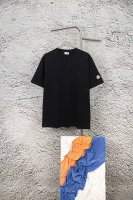 款号：Y141 蒙口 Moncler胸口3D立体万针精密刺绣大标短袖T恤 正儿八经270克纯棉双砂面料 所有面料均已提前做过缩水 品质第一 所见即所得 不会洗一