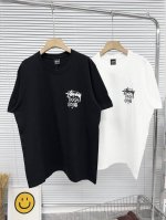 Stussy 斯图西 Stussy Ss25 Logo 纯棉260克高端宽松版型！出 1904996！Stussy 斯图西！Ss24丝网印刷图案Logo 宽松短