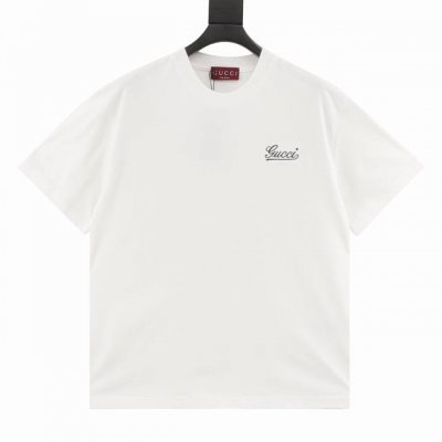 120 gucci 古驰 经典款 小Logo刺绣短袖 size：Xs-Xl