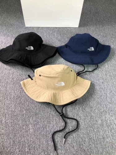 上新 原单品质 北面Tnf全棉功能性 牛津布渔夫帽 三色齐发 黑色 卡其 藏青 均码56-60Cm