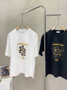 Dior迪奥独家专供新款原单男士休闲短袖 高端 高版本 时尚百搭爆款进口面料 手感超柔软细腻 穿着亲肤舒适 高端精品 代工厂p精细做工 上身非常赞 男士必备单品