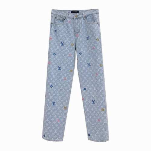 110款号K105 爆款推荐 Louis Vuitton24春夏Tyler联名系列！Monogram满幅Logo提花彩色老花牛仔外套！ Lv衣橱一男女春季时尚单