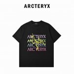 arcteryx始祖鸟2025春夏新品彩色大鸟Logo印花短袖T恤 面料采用260克重双纱精梳棉，定制32支1*1螺纹，成衣两遍水洗处理，面料舒适亲肤无异感，定