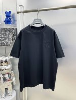 ck 高克重 2025夏季新款重工刺绣字母主题Logo最新品短袖 Dd 专柜同步有售，原单狠货，时尚进口原版科技面料，上身舒适透气，原版定制五金辅料，上身帅气有