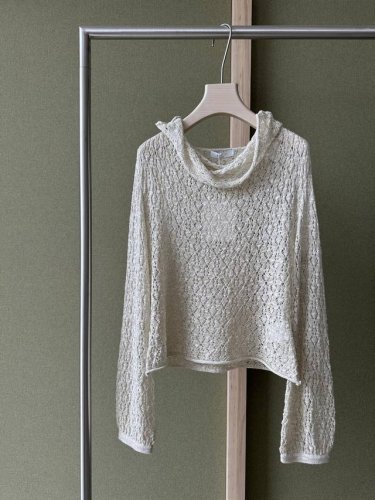 ys ｜New Summer Collection 绝绝美的一件夏日罩衫~ 面料淡淡的色系 泛着微光泽感 飘领大帽子 特别氛围感美丽 质感软糯 松弛 包容～ S