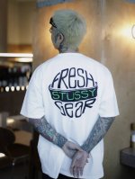 1128款斯图西Stussy高品质短袖，260克双纱面料，现货可报，宽松版型，最大穿到220斤都行，码数Mlxlxxl，颜色：黑色，白色，藏青色，灰色