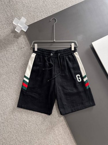 25春夏新品发布，G家 提花面料短裤出货，面料全部订制，全部细节完美还原48-56码