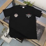 高版本 2025新款Aape猿人猿颜反光字母图案Logo印花休闲情侣圆领短袖T恤，余文乐同款，面料采用32支双纱精梳纯棉，爽滑手感，纯棉不起球不起毛，面料厚度2