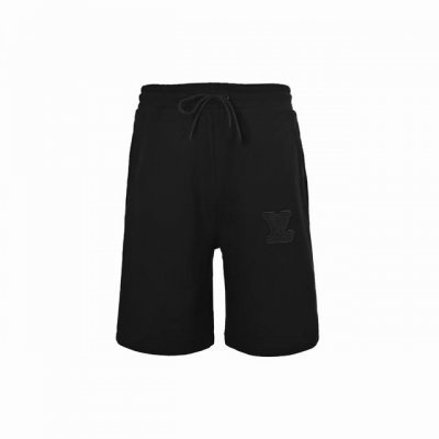 Louis Vuitton 路易威登 25Ss 徽标Logo刺绣短裤 采用前幅车章仔，布料采用毛圈纯棉 手感非常舒服 两侧开一字袋 时尚又个性，超级百搭的一款！