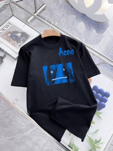 acne 顶级版本 顶级版本 新款字母印花双层重工短袖T桖 字母图案不管是T桖还是卫衣都是每年的爆款单品 前幅大面积印花采用大康丽数码印花机直喷 成本极高 经过