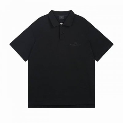 顶级版本 大货细节图 #巴黎25Ss新品Bbgarde-Robeinterwined绣花翻领Polo衫短袖# Balenci*Ga巴黎# 面料采用260G巴黎专